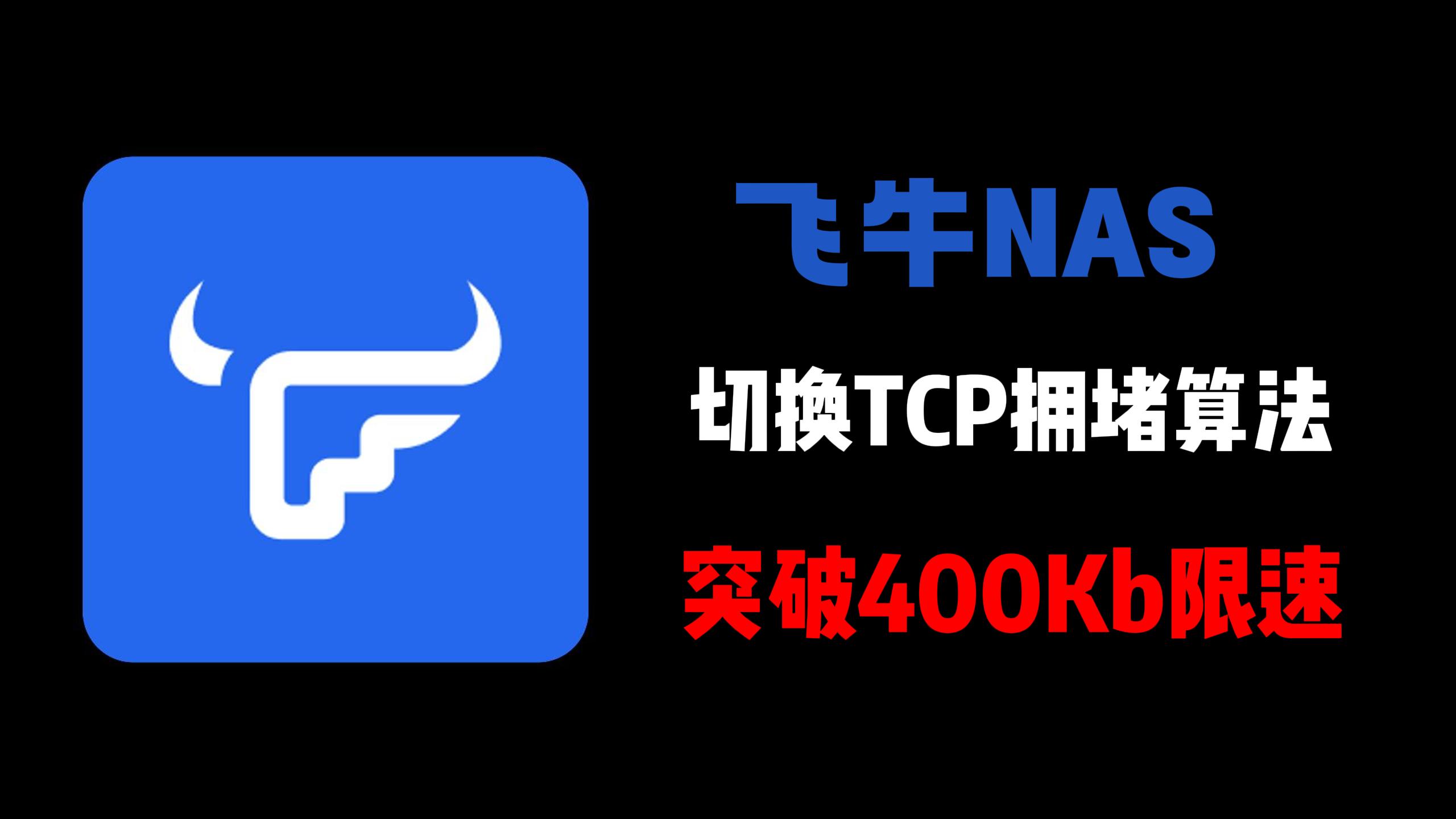 飞牛fnOS切换TCP拥塞控制算,使用bbr法突破运营商限速-小陈折腾日记